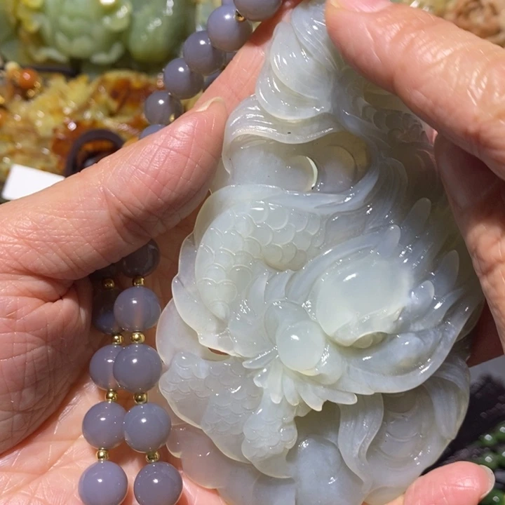 岫玉岫玉吊坠未镶嵌