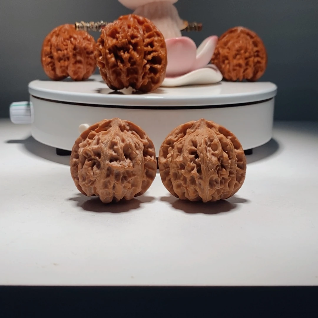 文玩核桃吊坠  361号-逸捻橙皮苹果园-38尺寸