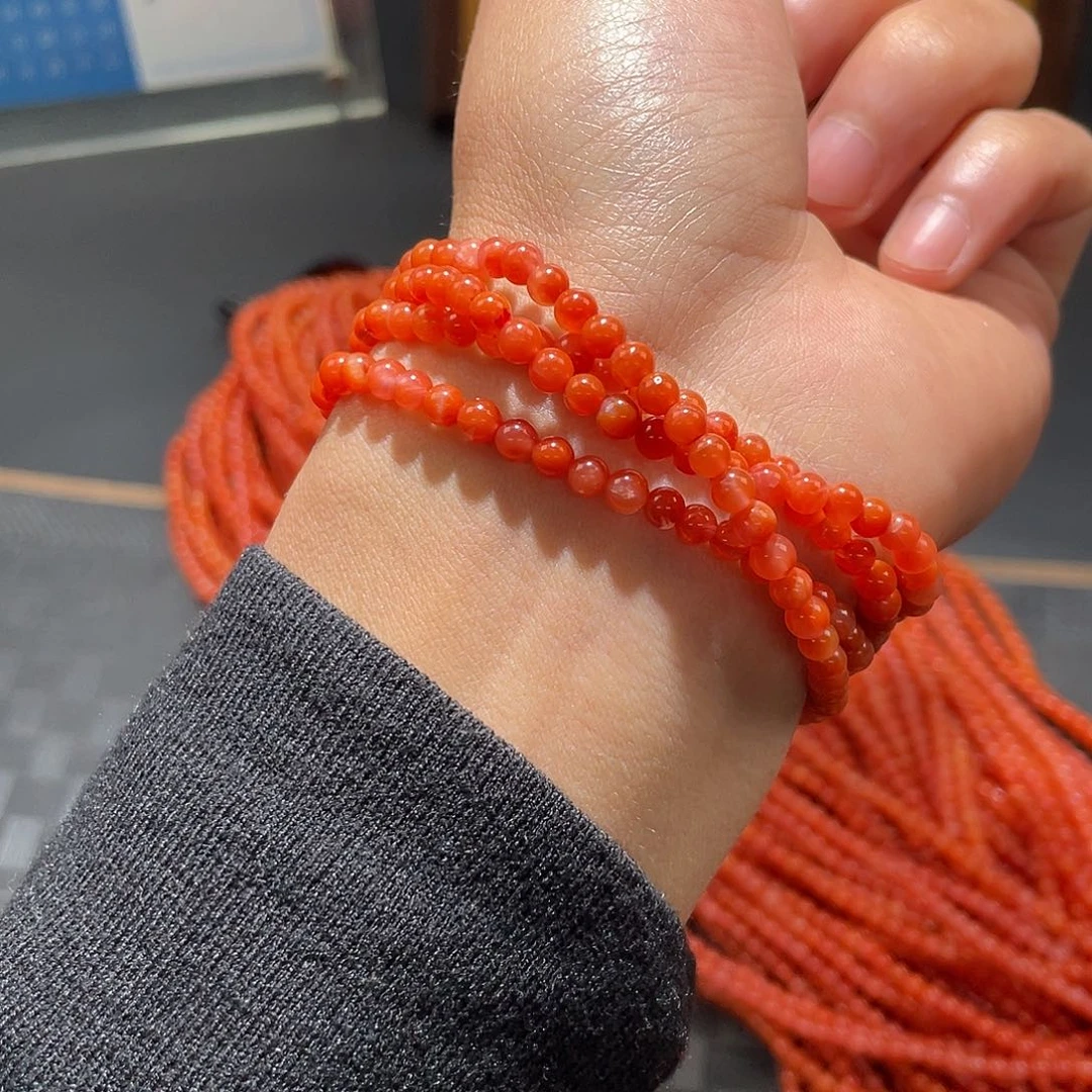 合金手串玛瑙/玉髓南红手串