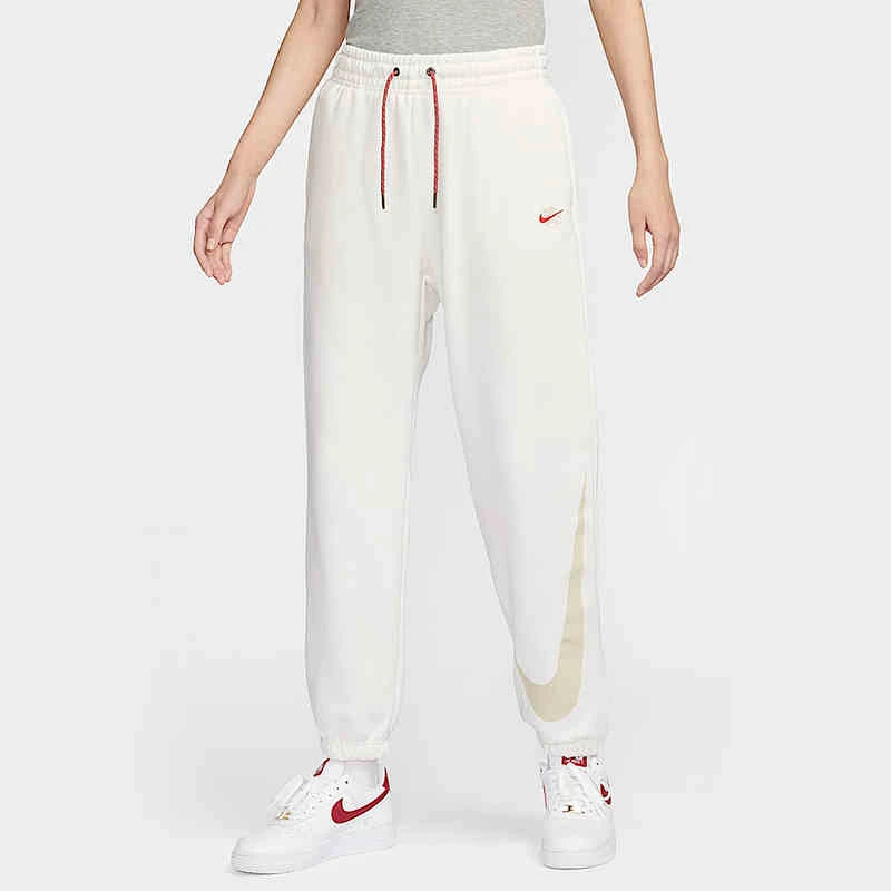 耐克女裤NikeSportswear灵蛇迎新高腰Oversize风运动裤 HV8463133