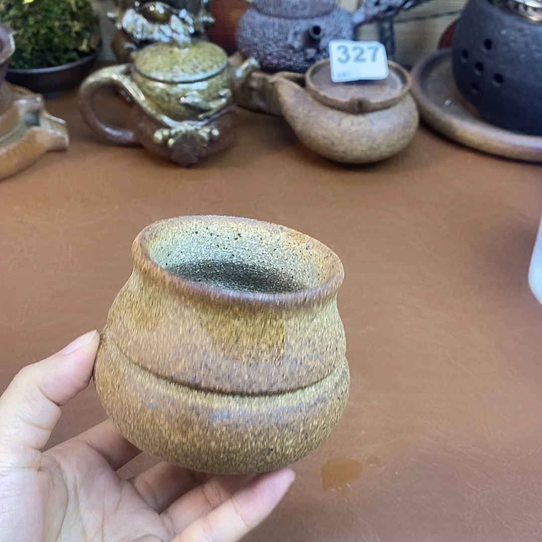 壶柴烧土陶杯子一物一拍200