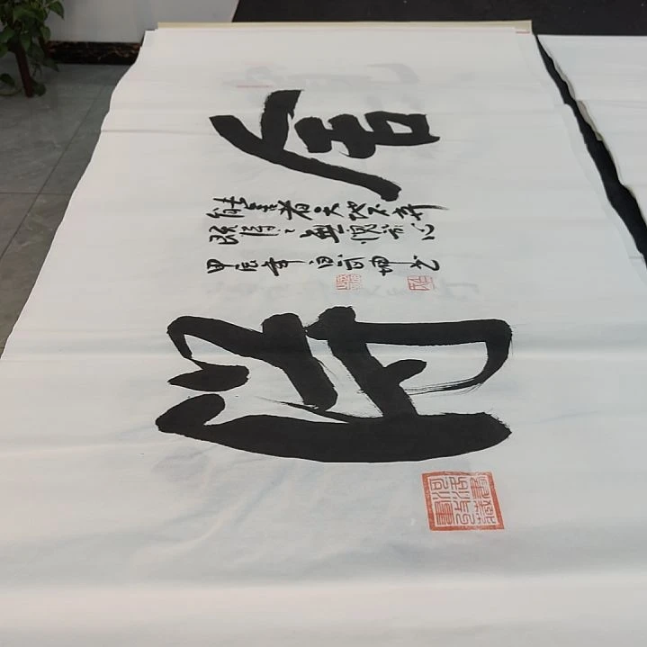 祥*白武坤老师作品一副