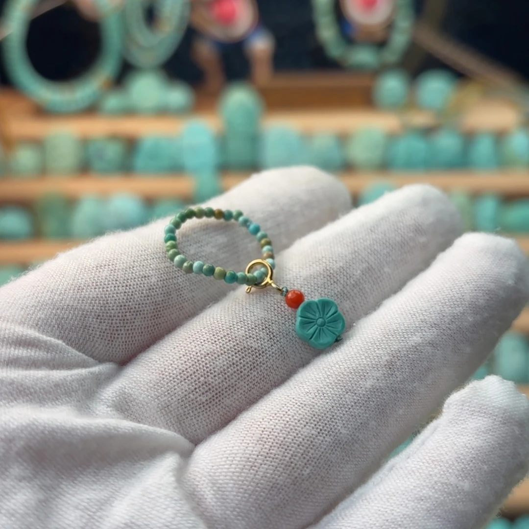 绿松石未镶嵌配饰