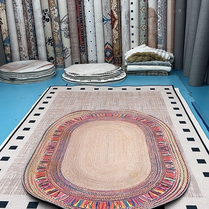 混纺140×200尺寸误差±1-3cm棉布底亚麻编织微瑕特价