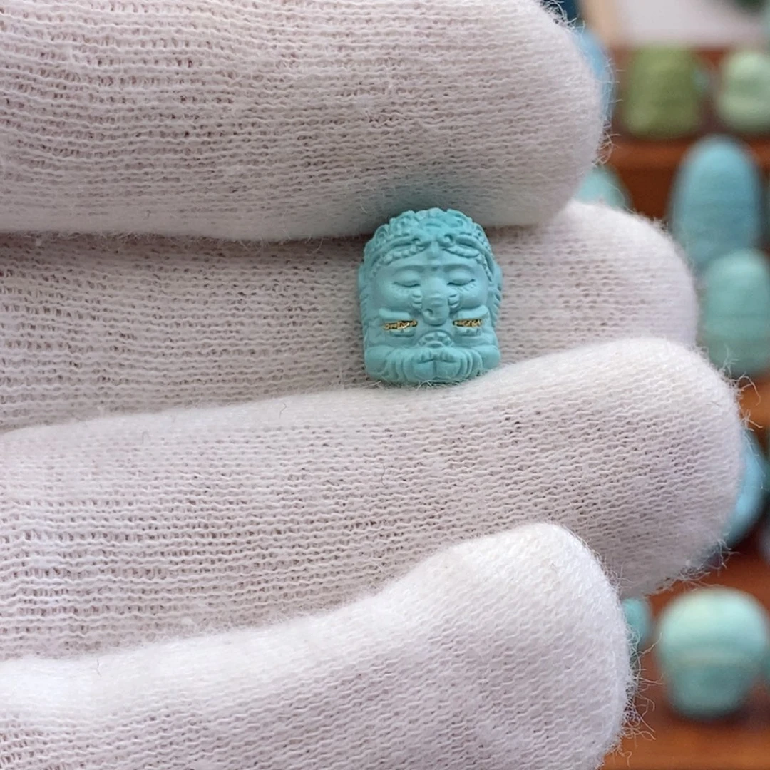 未镶嵌绿松石珠宝奇石