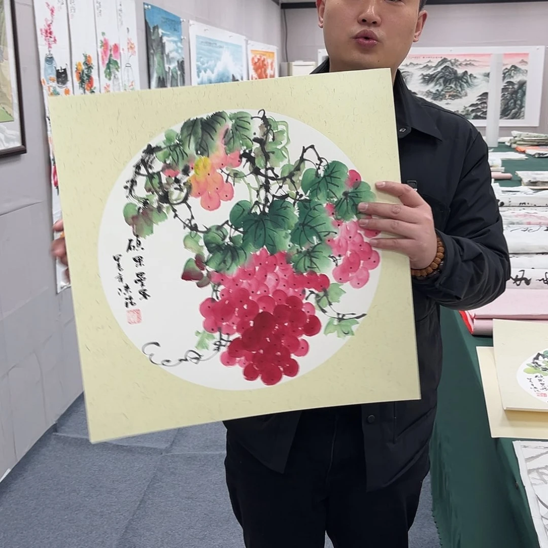 国画宣纸国画作品纯手绘