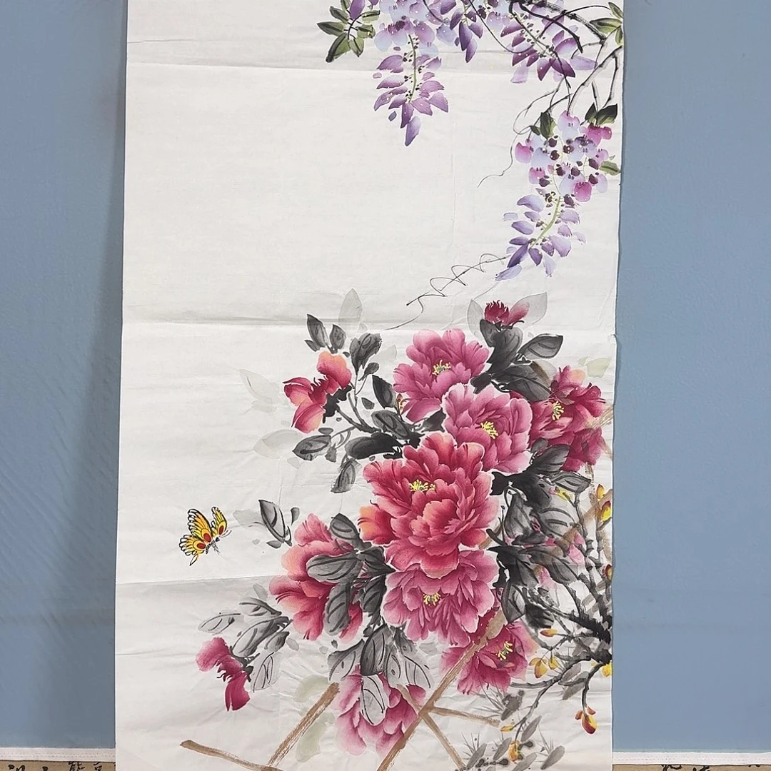 国画1460 牡丹一如您初来