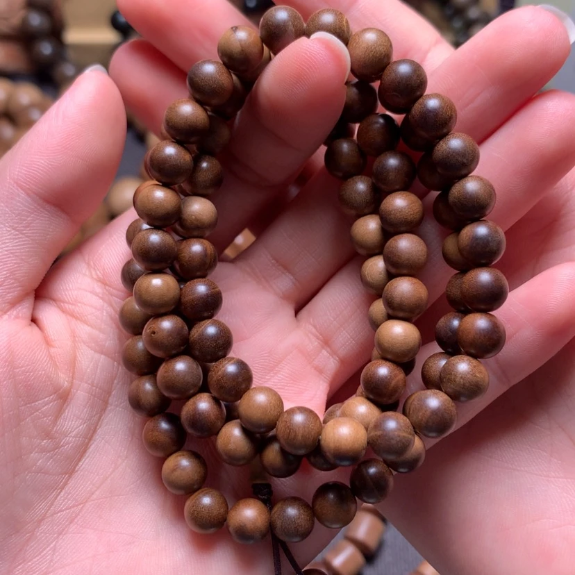 【闪购商品】檀香木手串/手链0.7*108瑕疵处理价