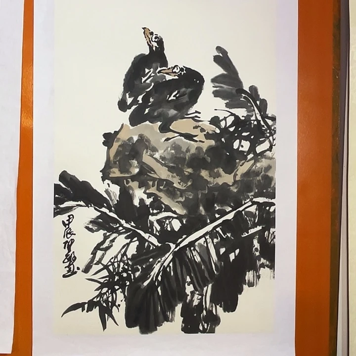 国画张圣敏先生纯手绘作品