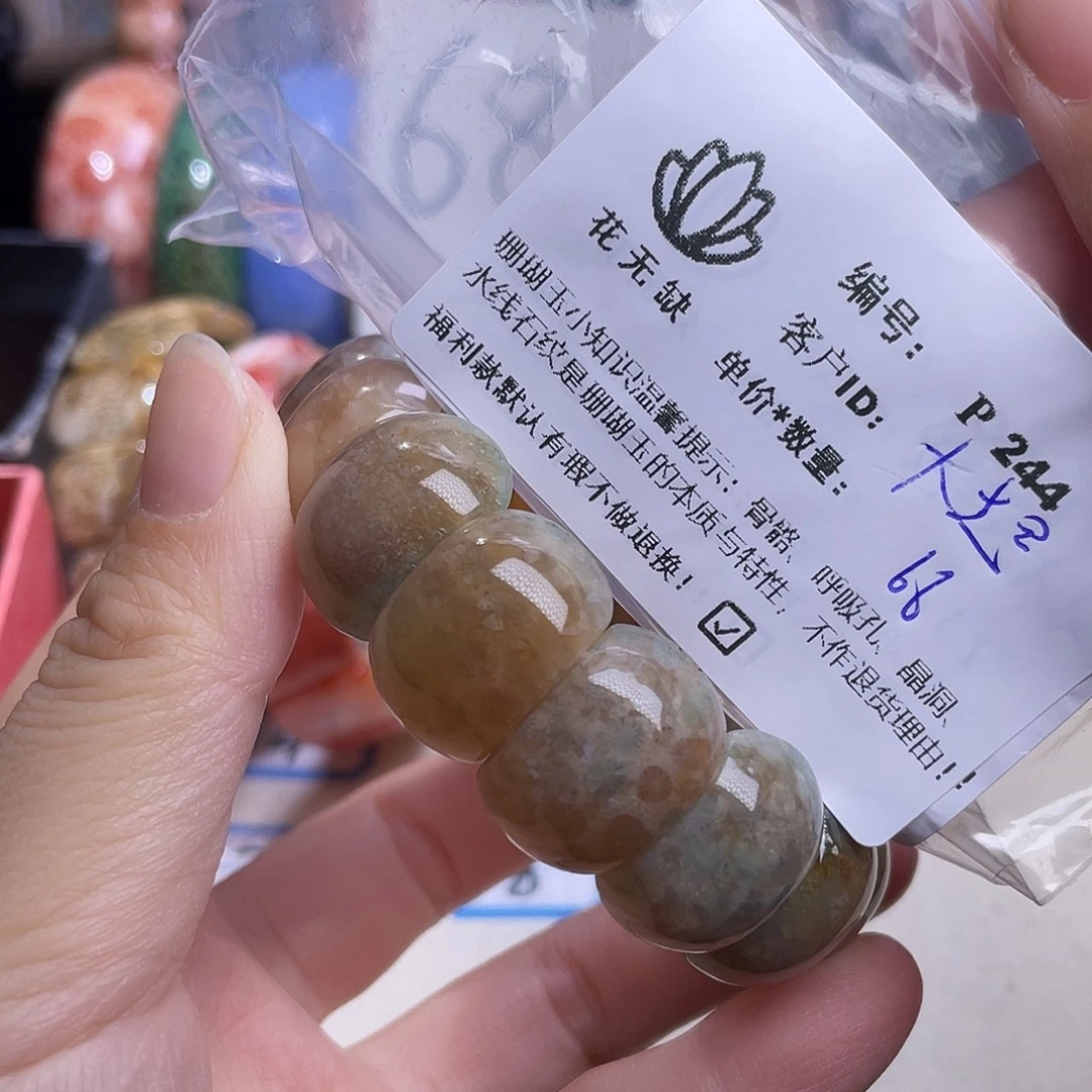 大***超未镶嵌手镯硅化玉