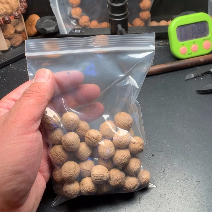 桃核吊坠少**长野生精品小核桃散籽