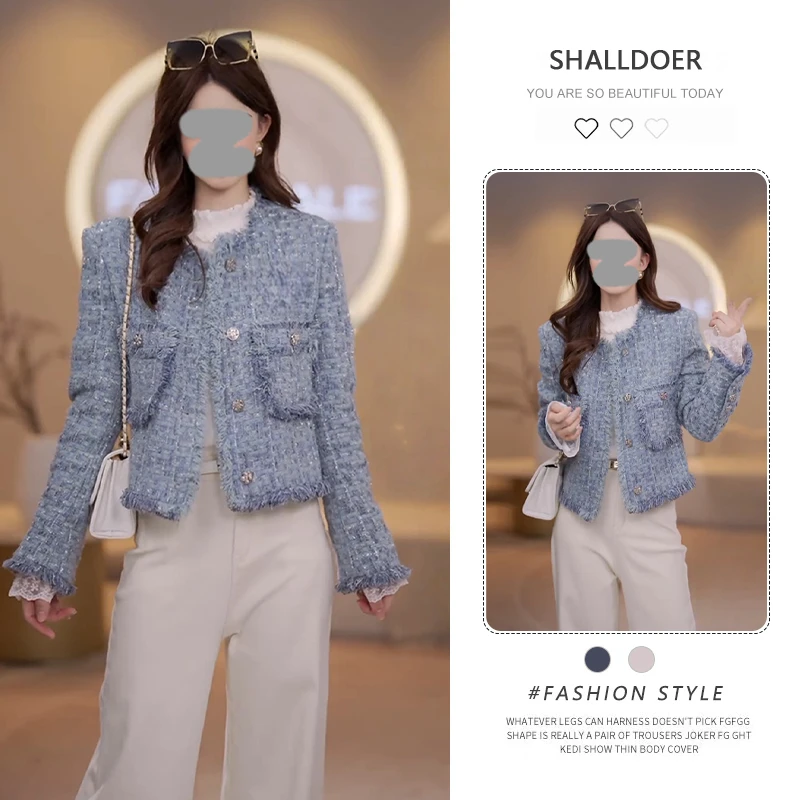 法式复古休闲宽松长袖开衫外套女2025秋季新款时尚设计感洋气衣服