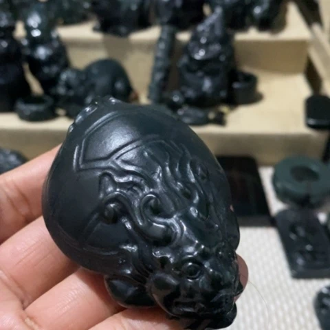 和田玉把件未镶嵌