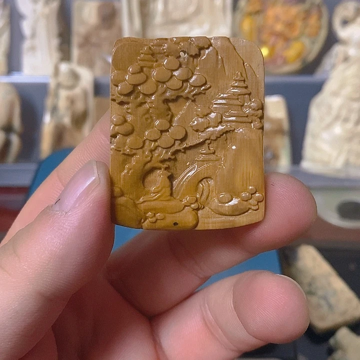 天然猛犸牙雕刻残次品