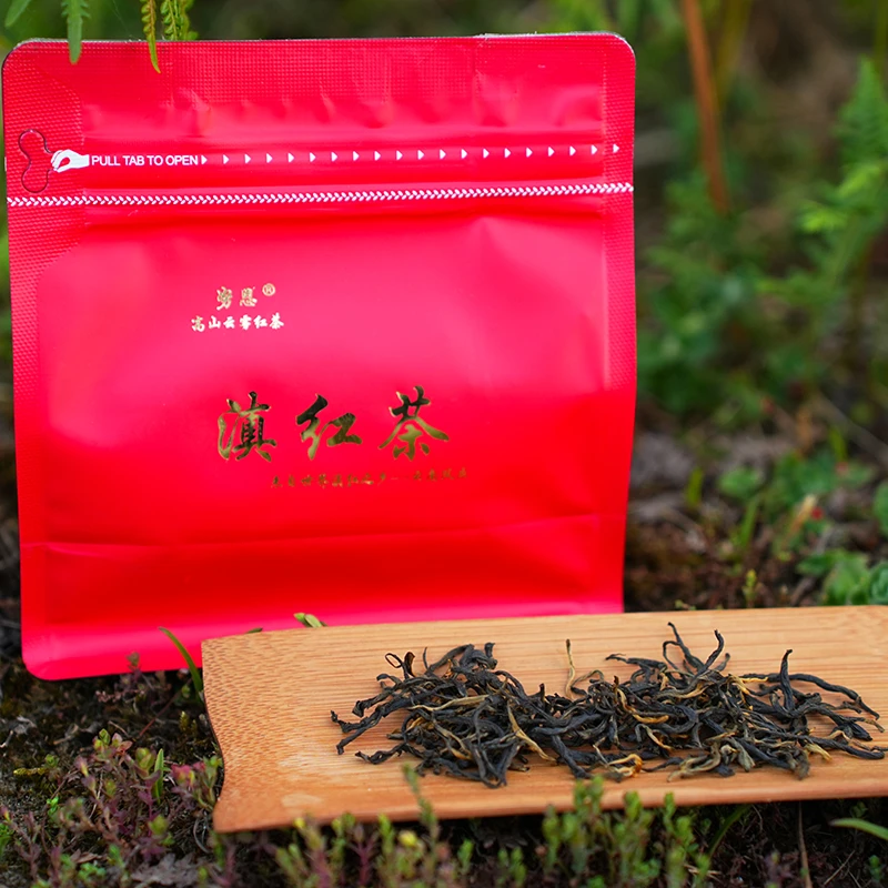 正宗云南凤庆大古树滇红茶特级荒野生态工夫红茶大叶种春茶袋装
