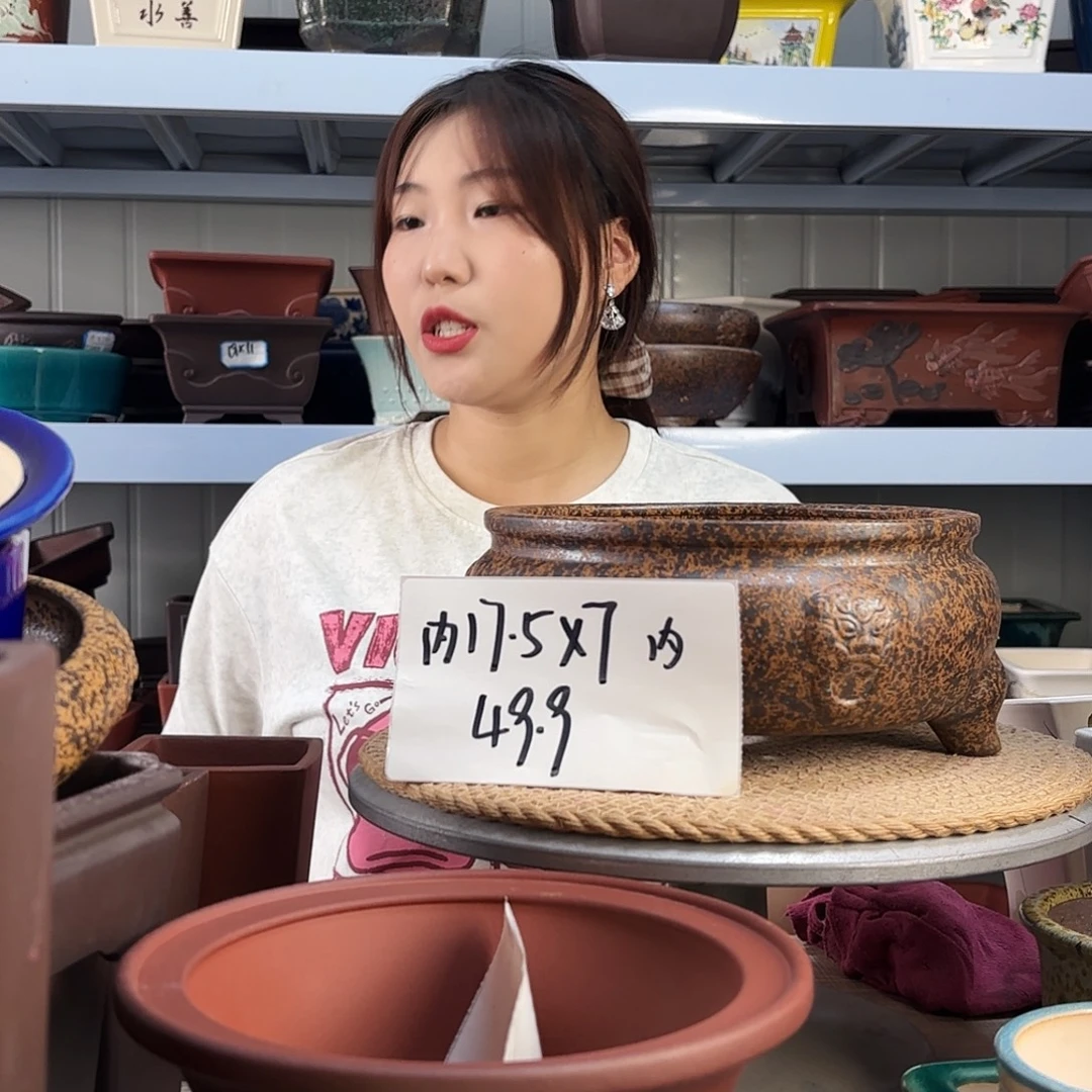 紫砂花盆宜兴紫荆