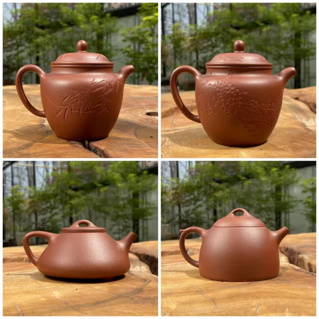 老尹家的壶 【紫红泥（清水泥）系列】全手工紫砂壶