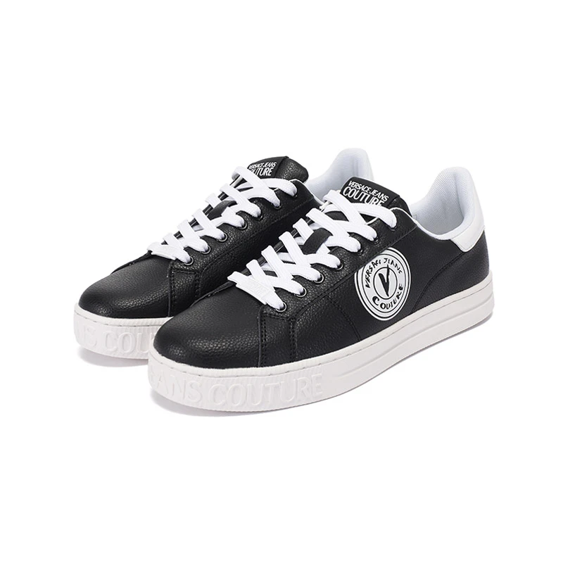 Versace范思哲VJC 新品 男士系带运动鞋板鞋78YA3SK1 ZPB01