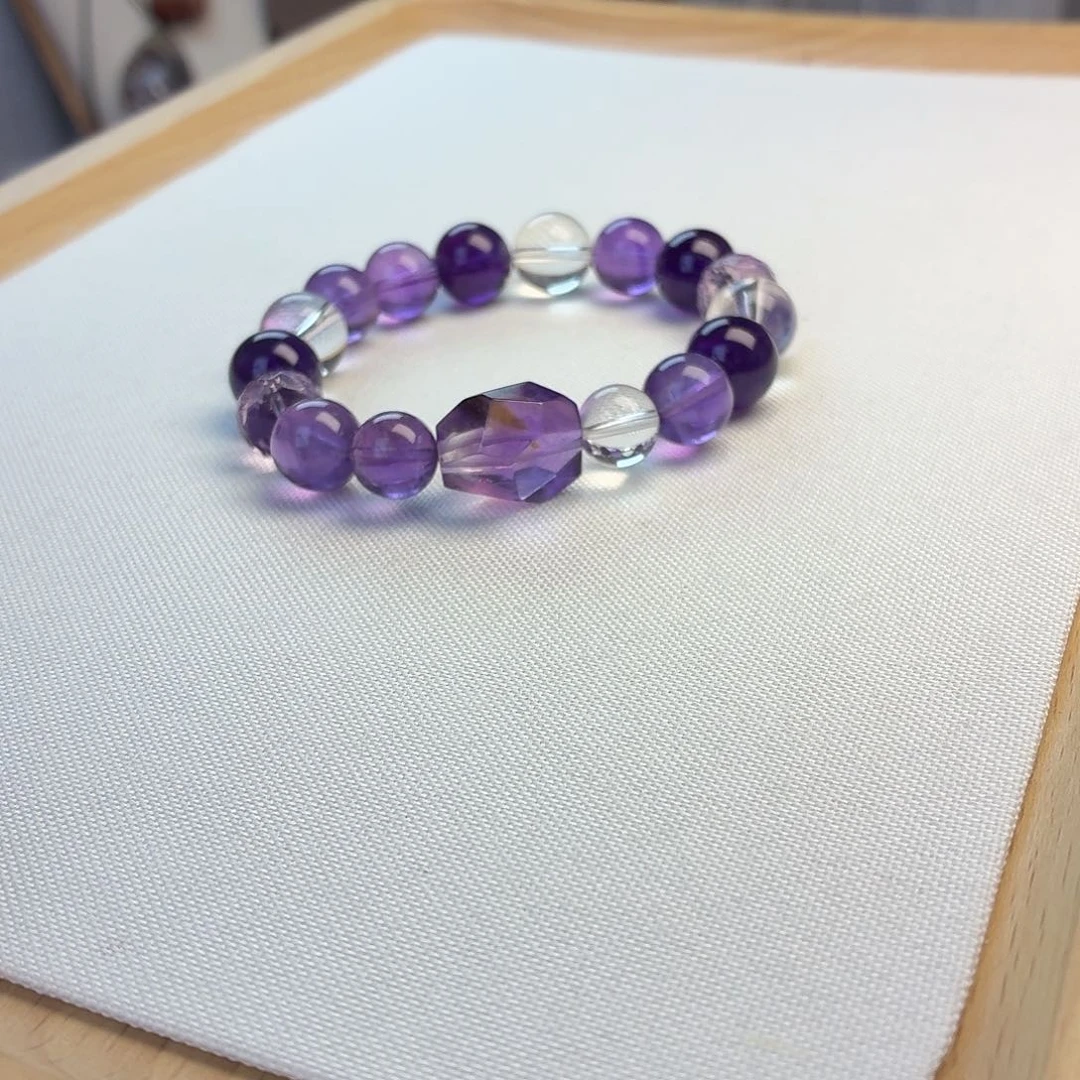 水晶手链未镶嵌紫水晶