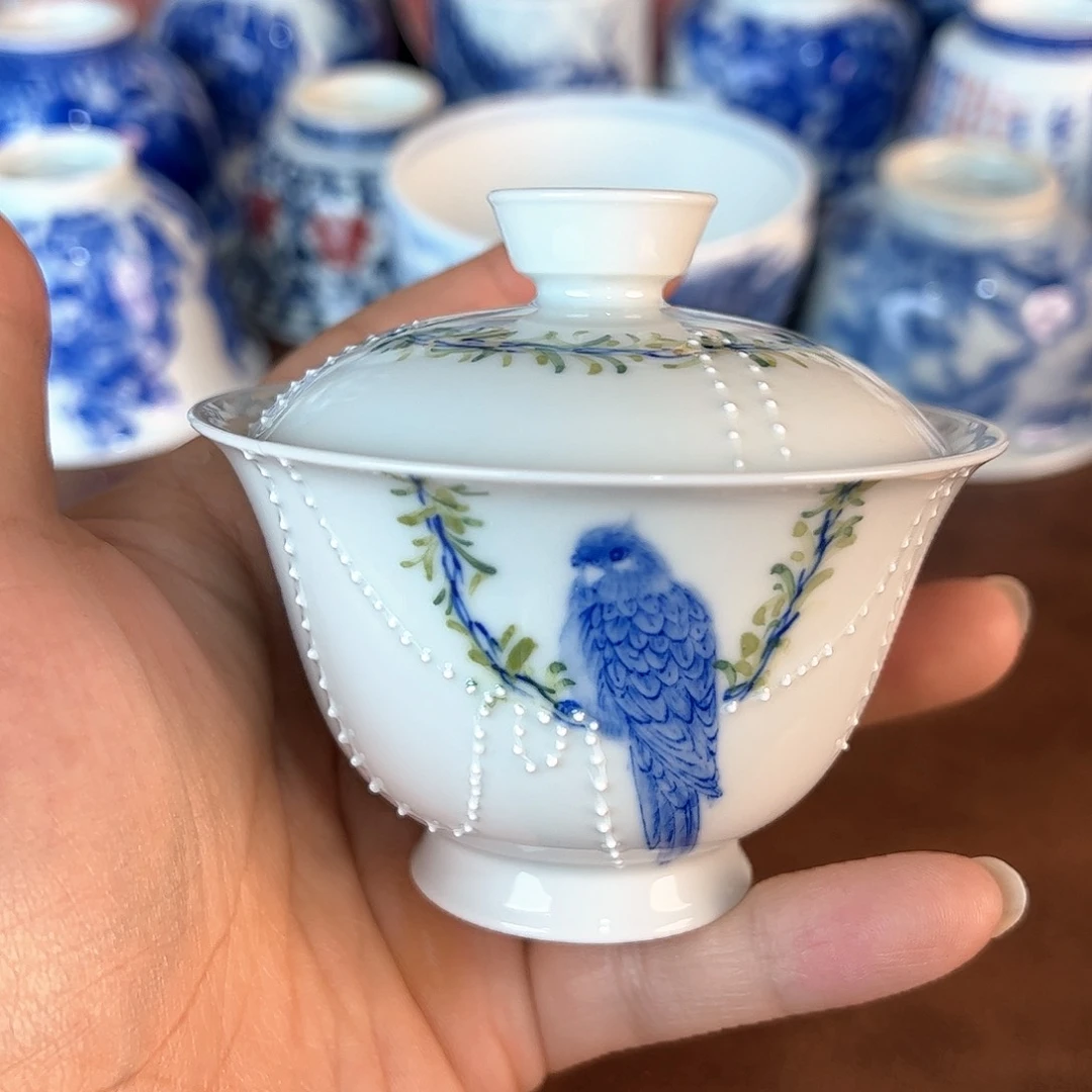 杯景德镇全手工手绘陶瓷