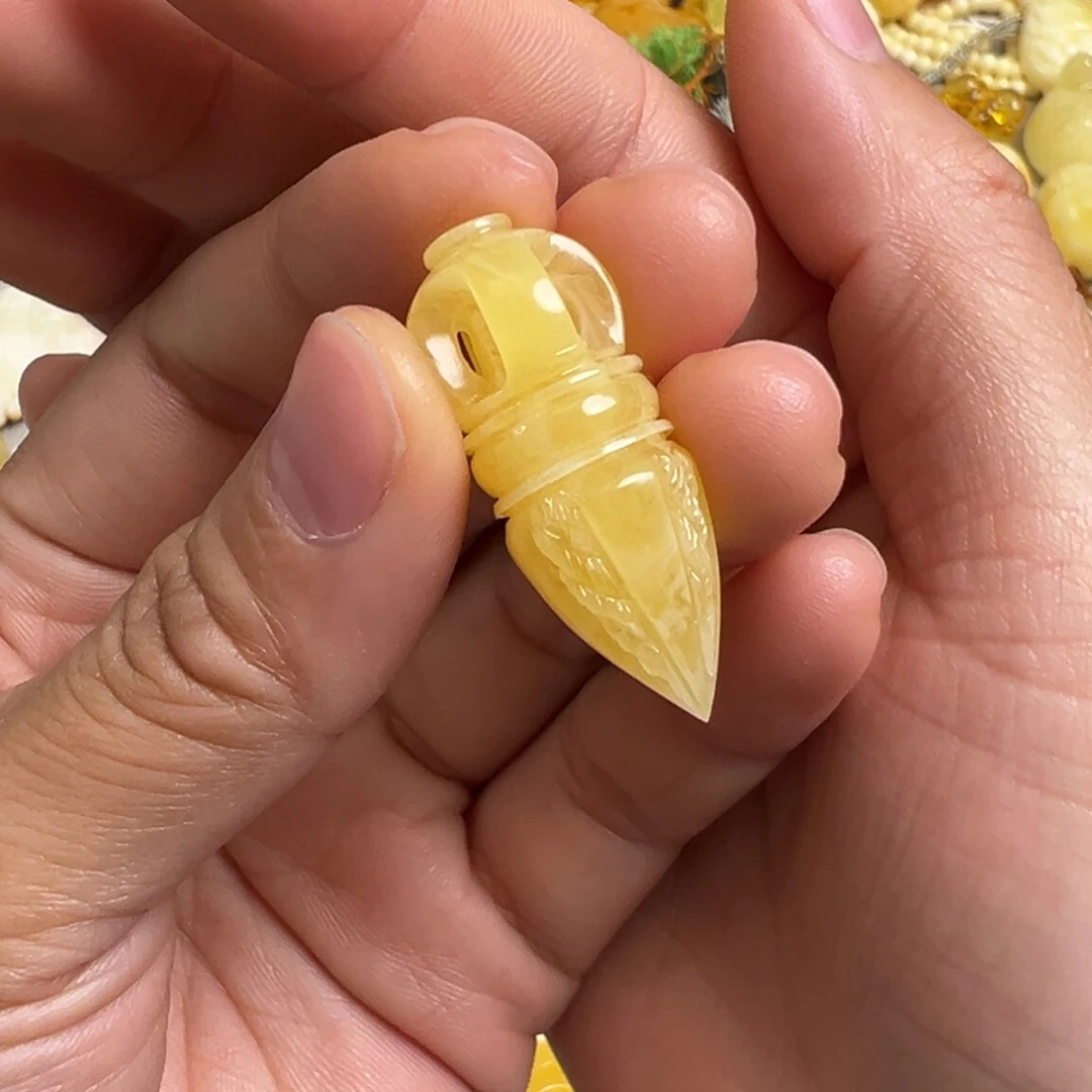 蜜蜡未镶嵌裸石蜜蜡