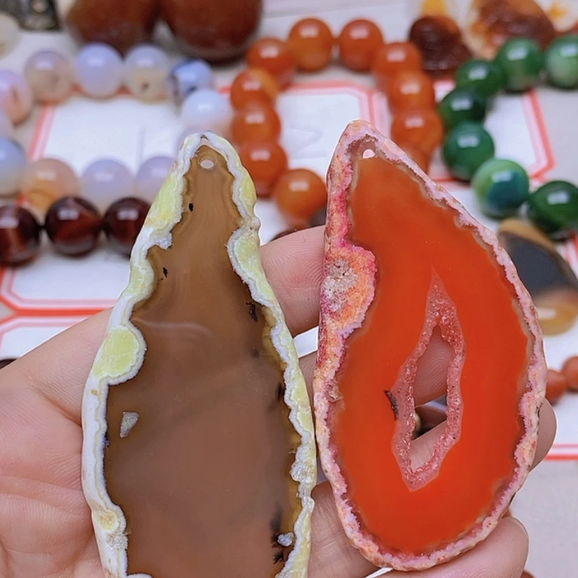 【闪购商品】玛瑙/玉髓未镶嵌珠宝半成品?****✨