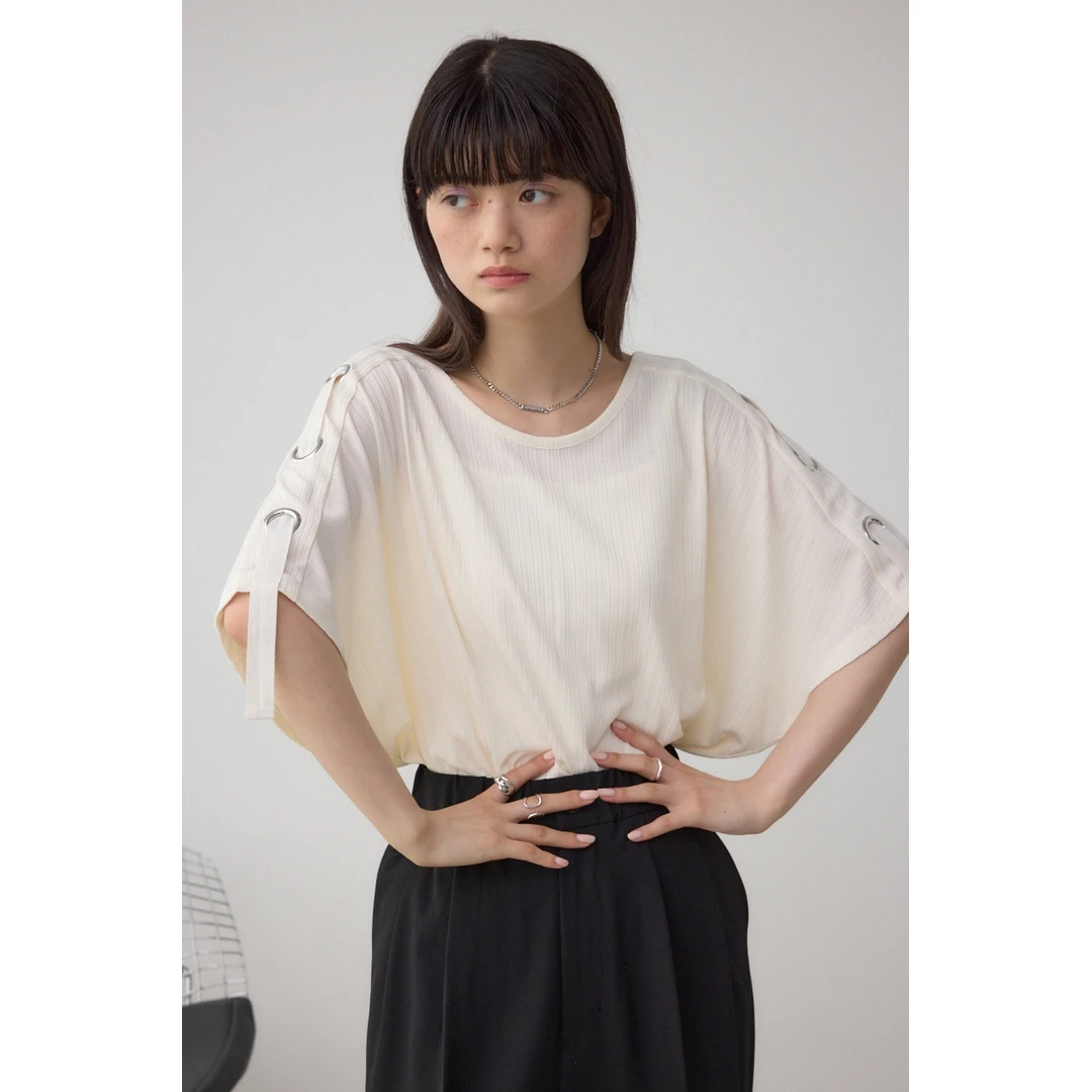 【六哥家】A 夏季新款 时尚气质休闲慵懒风显瘦宽松垂坠感上衣