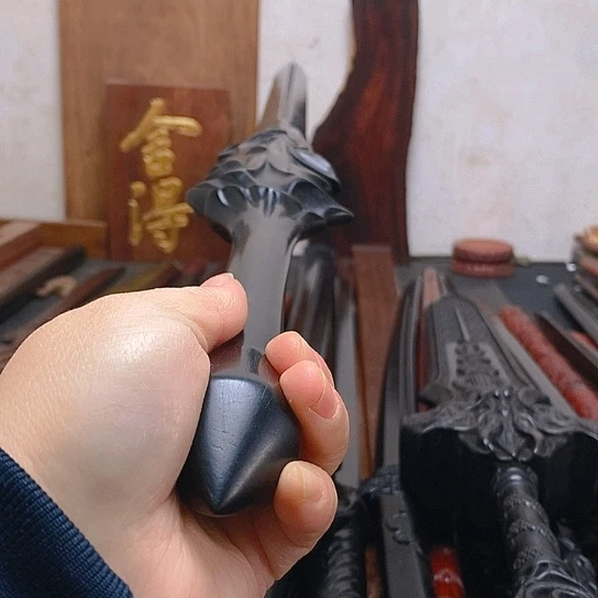 紫光檀木一米盖聂