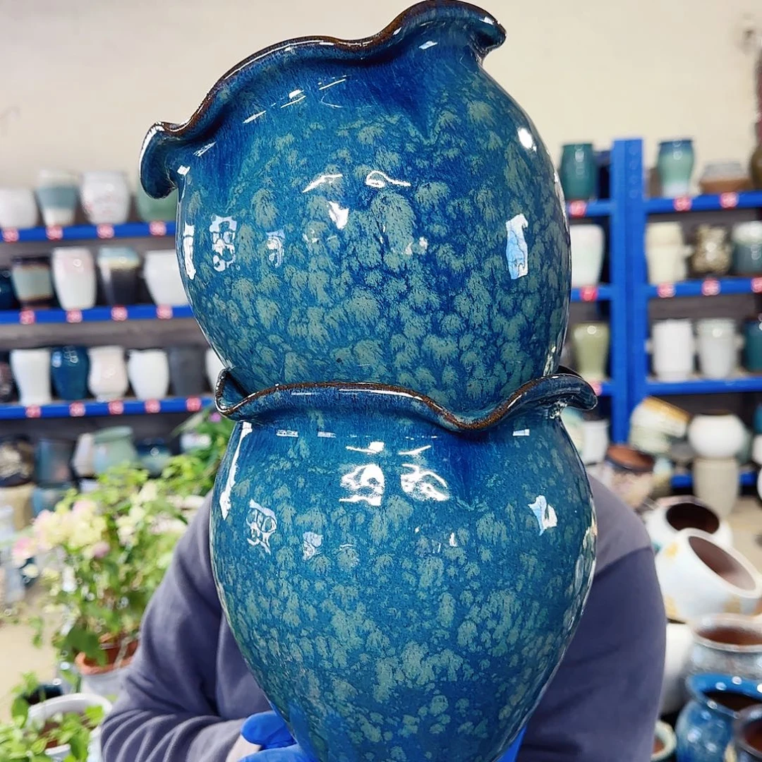 花盆紫砂高19口17.5