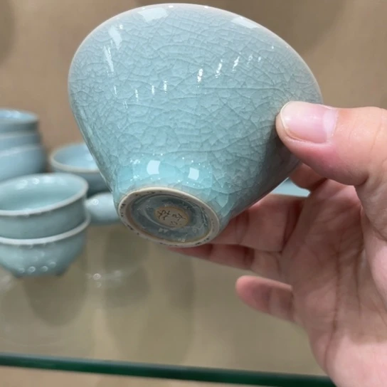 瓷片陶瓷茶具汝瓷茶具