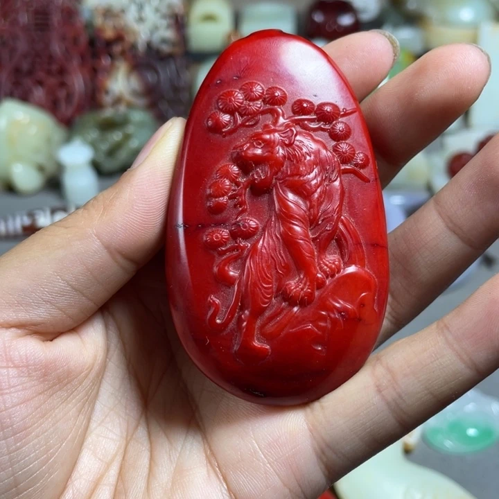 滴血莲花菩提吊坠