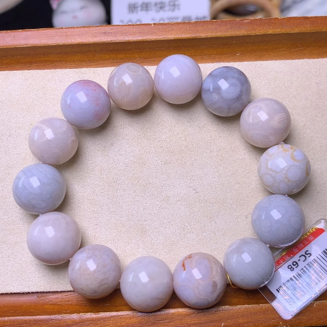【闪购商品】硅化珊瑚（珊瑚玉）手镯未镶嵌