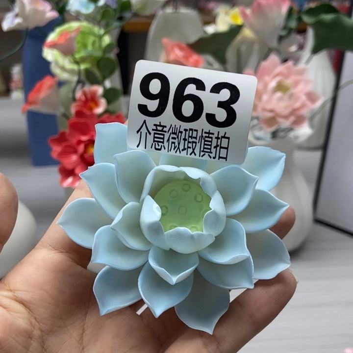 陶瓷手工制作陶瓷花