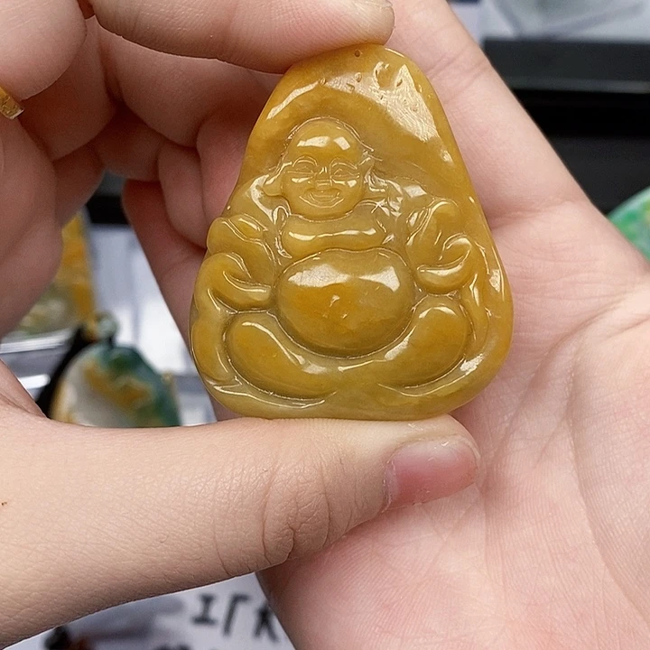 颈饰未镶嵌翡翠翡翠A货