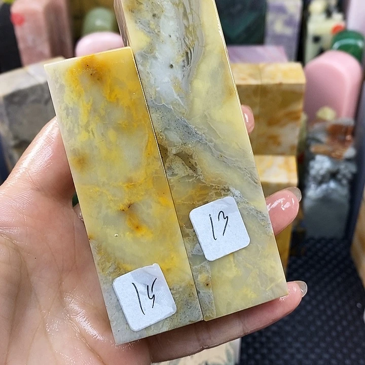 凤***歌印石青田石昌化石头