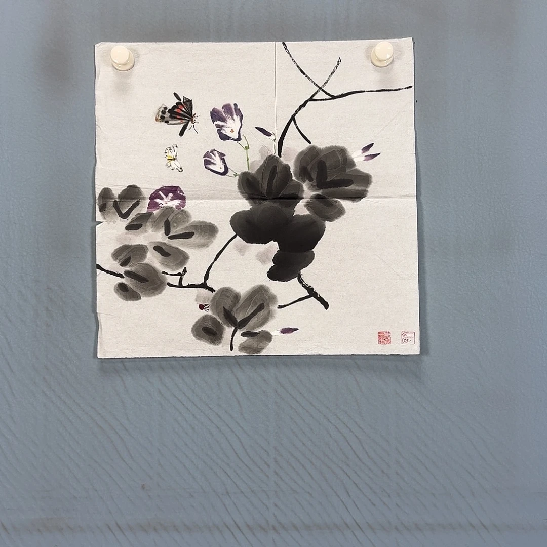 国画105 牡丹一如你初来
