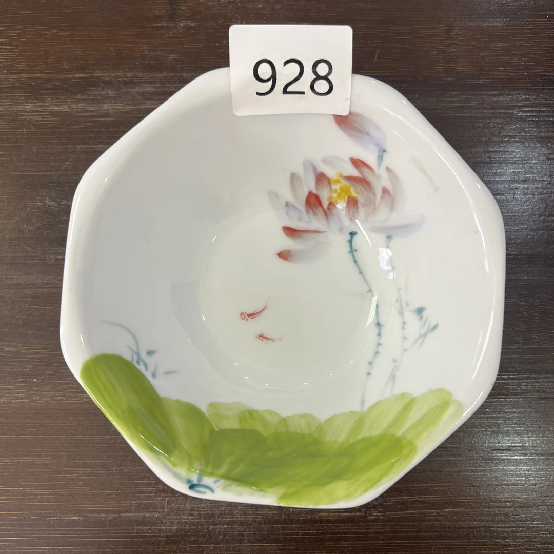 景德镇手绘釉中彩（食品级）釉下彩玲珑碗饭碗餐具陶瓷928