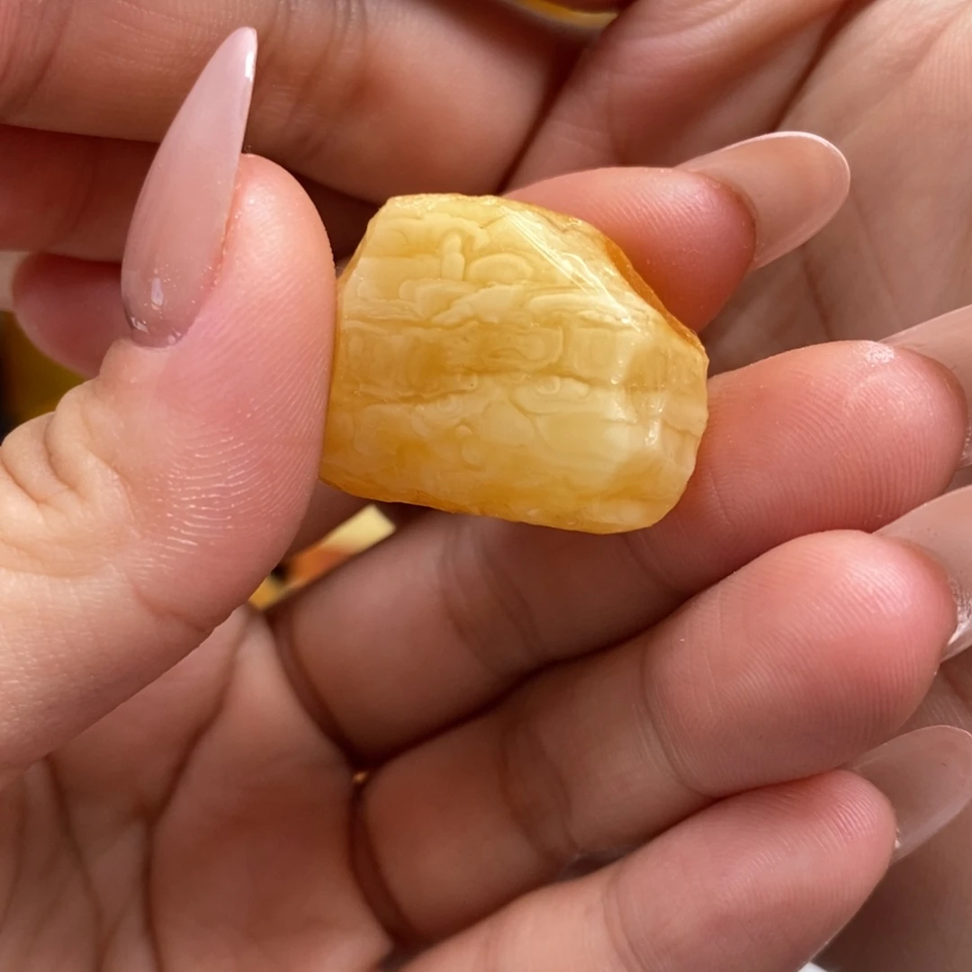未镶嵌定制琥珀天然蜜蜡原石加工不退不换