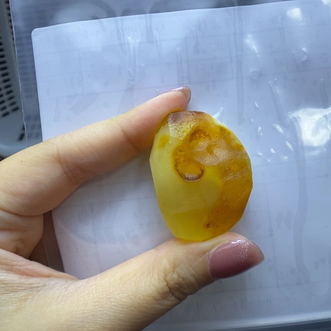 未镶嵌定制蜜蜡郎