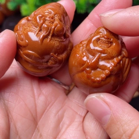 【闪购商品】手串/手链橄榄核32左右财迷一对