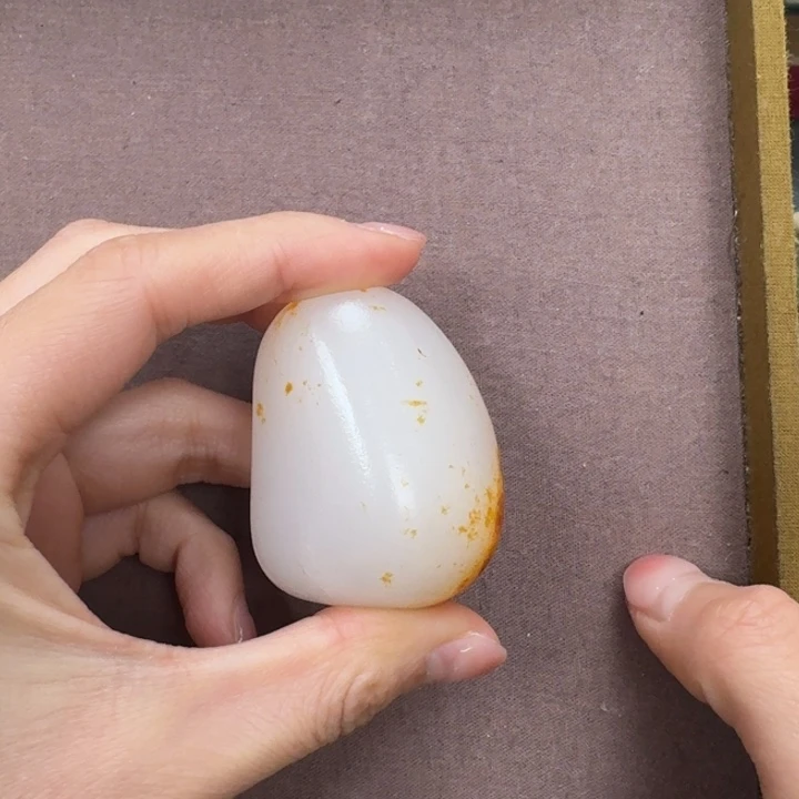 未镶嵌和田玉挂件天****呆