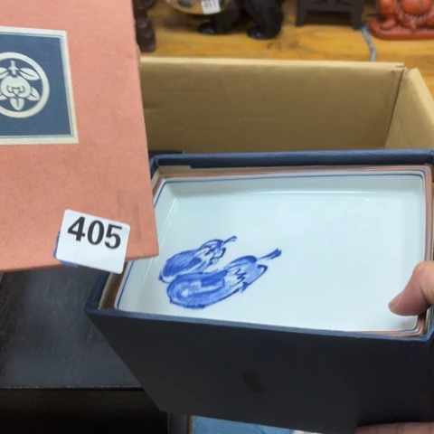 瓷片摆件工艺品瓷器摆件777