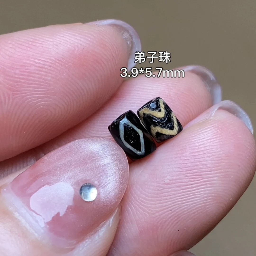 pyu虎纹弟子珠 千年古珠 有细节视频找客服