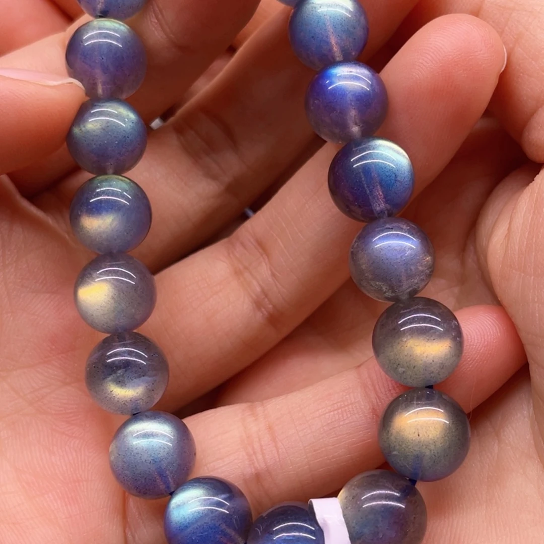 未镶嵌手串长石10.5左右