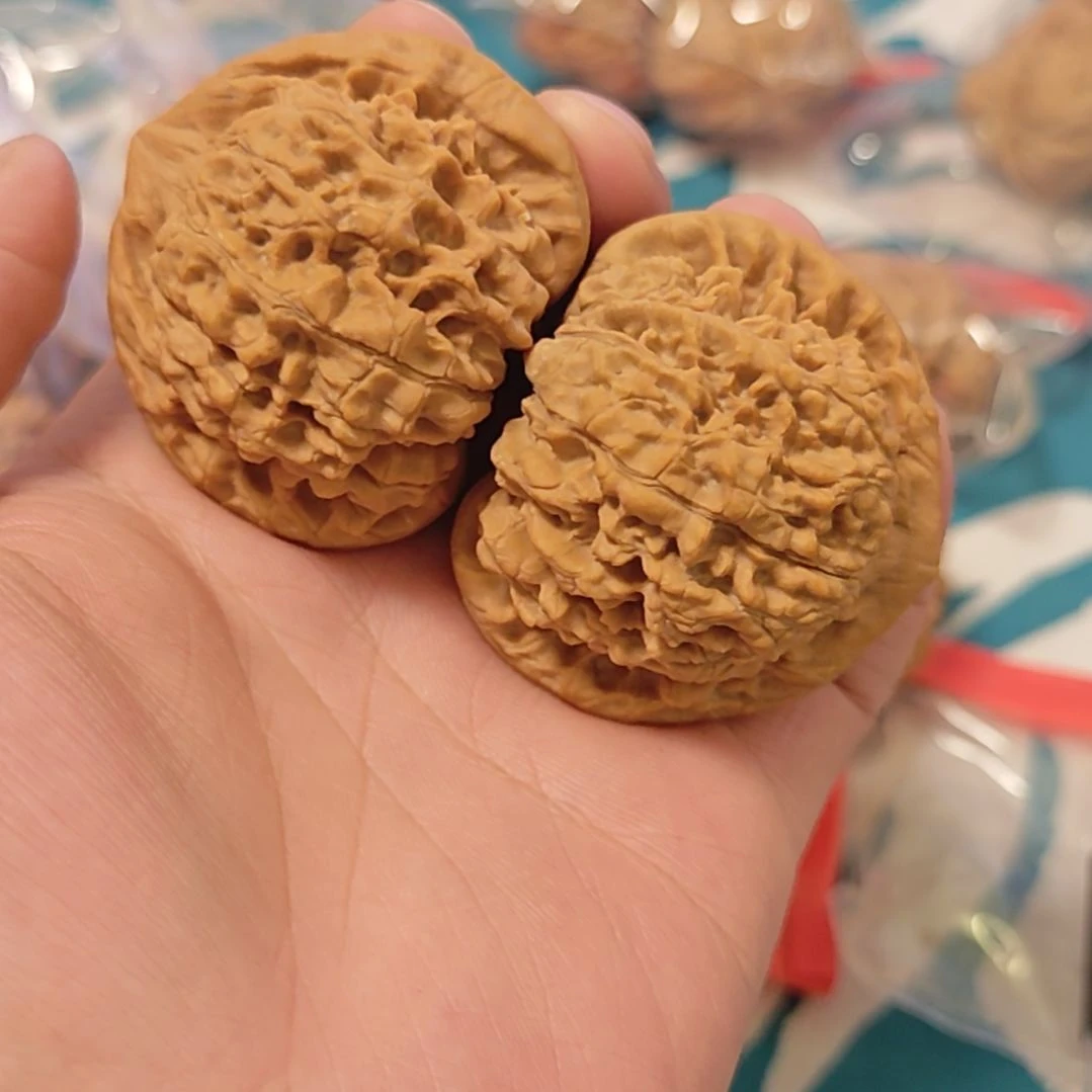 四**线文玩核桃大官帽啊