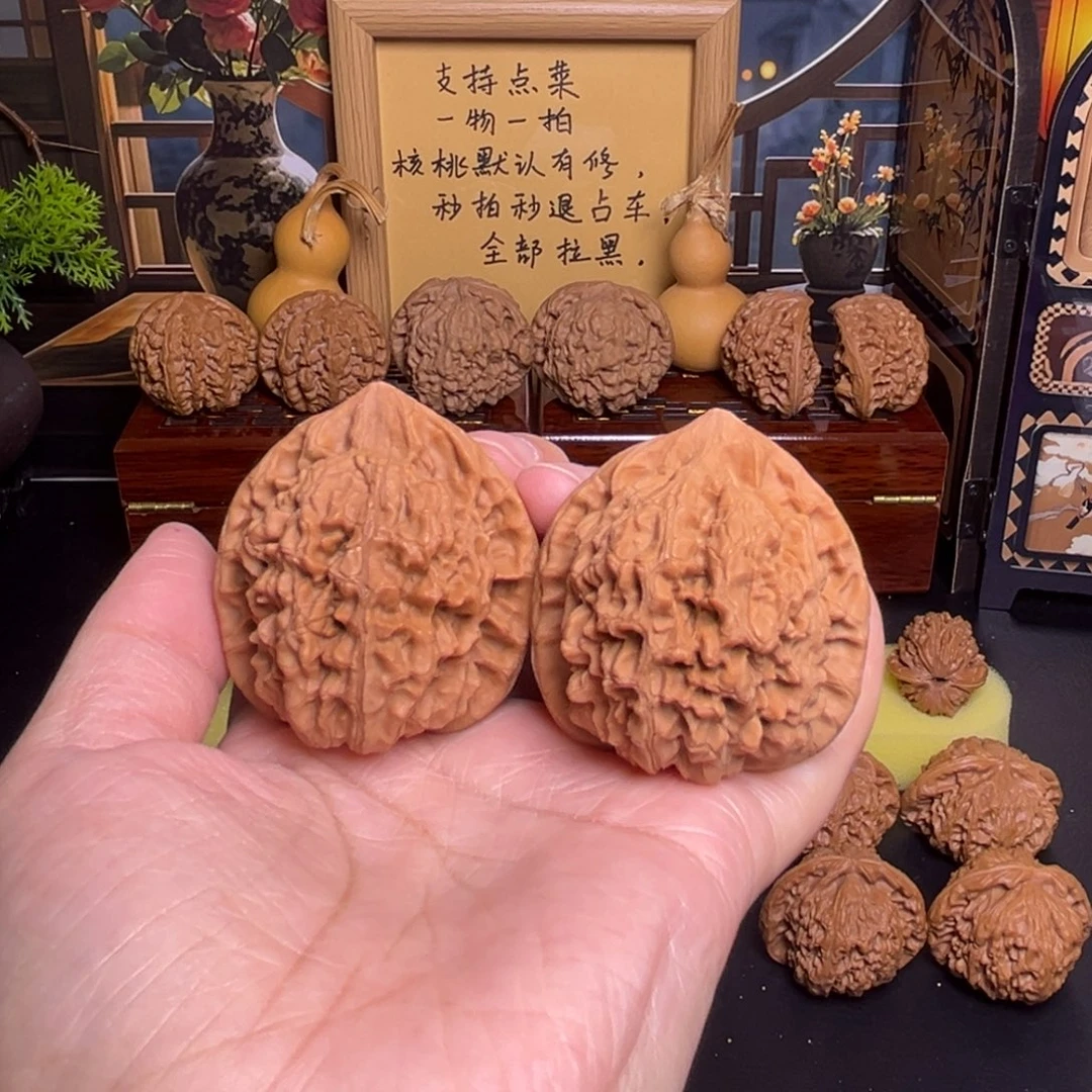 把件文玩核桃闪电购3官帽