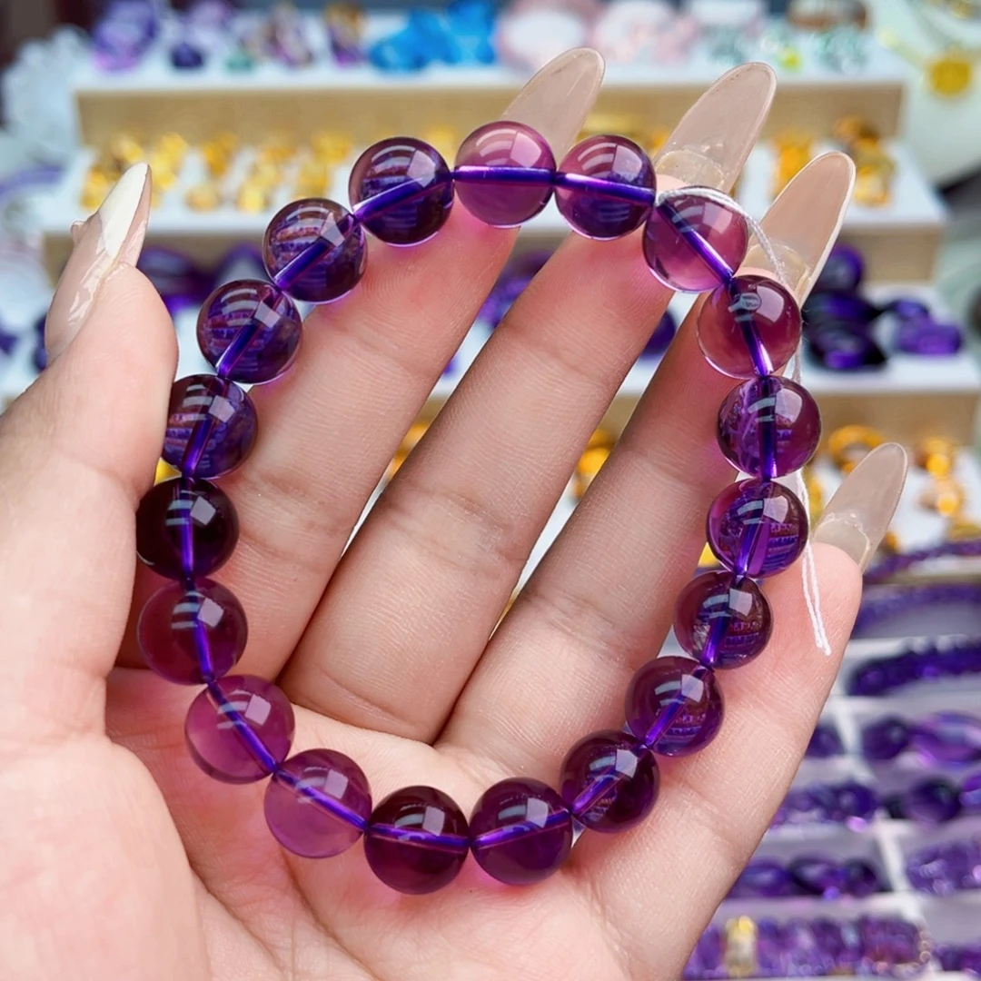 未镶嵌水晶手串天然