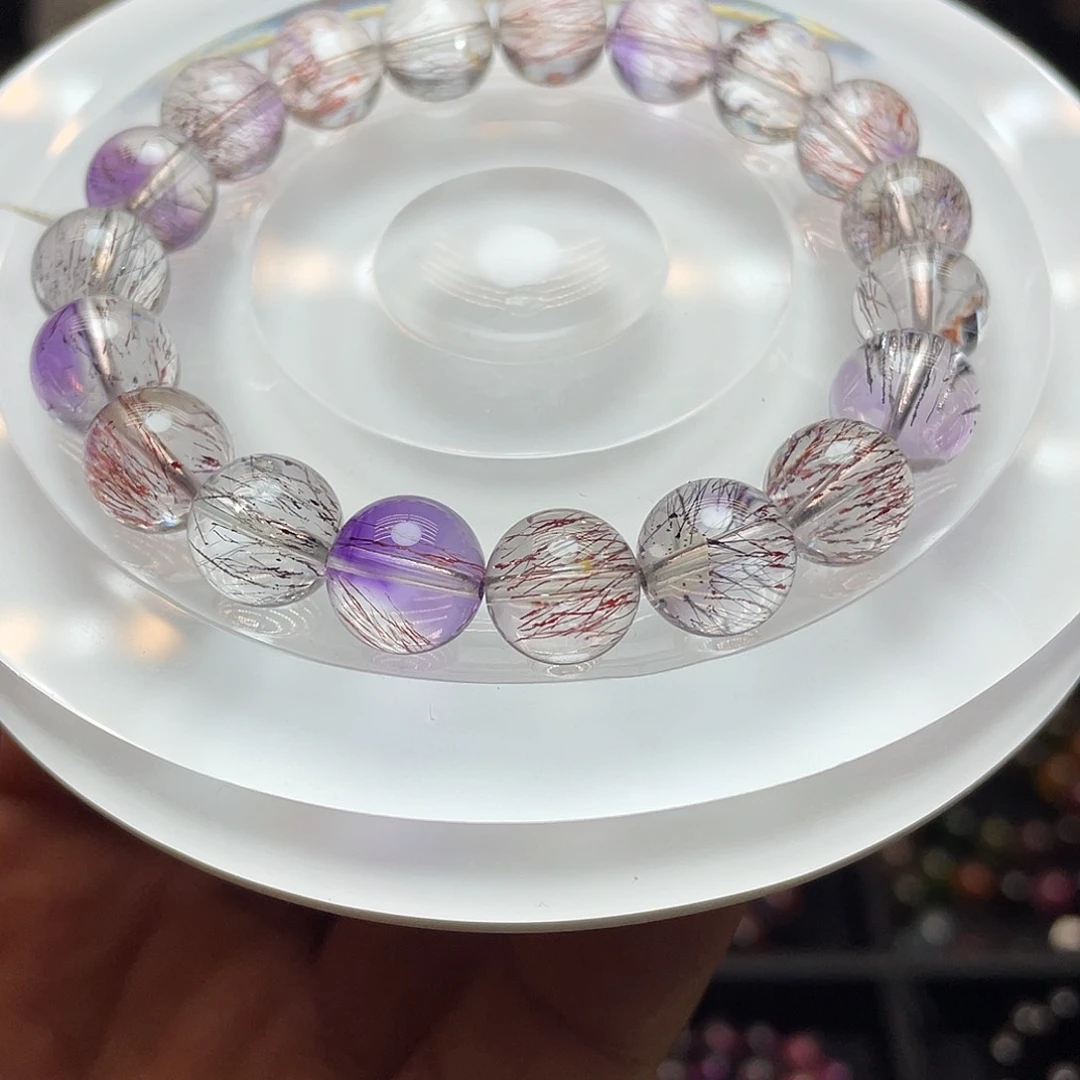 水晶手链未镶嵌超七手链