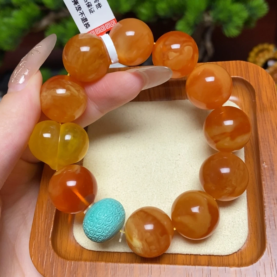 【闪购商品】手链蜜蜡未镶嵌手串