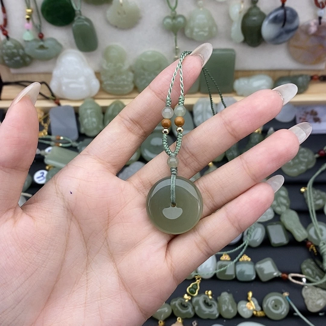 吊坠(不含链)未镶嵌和田玉